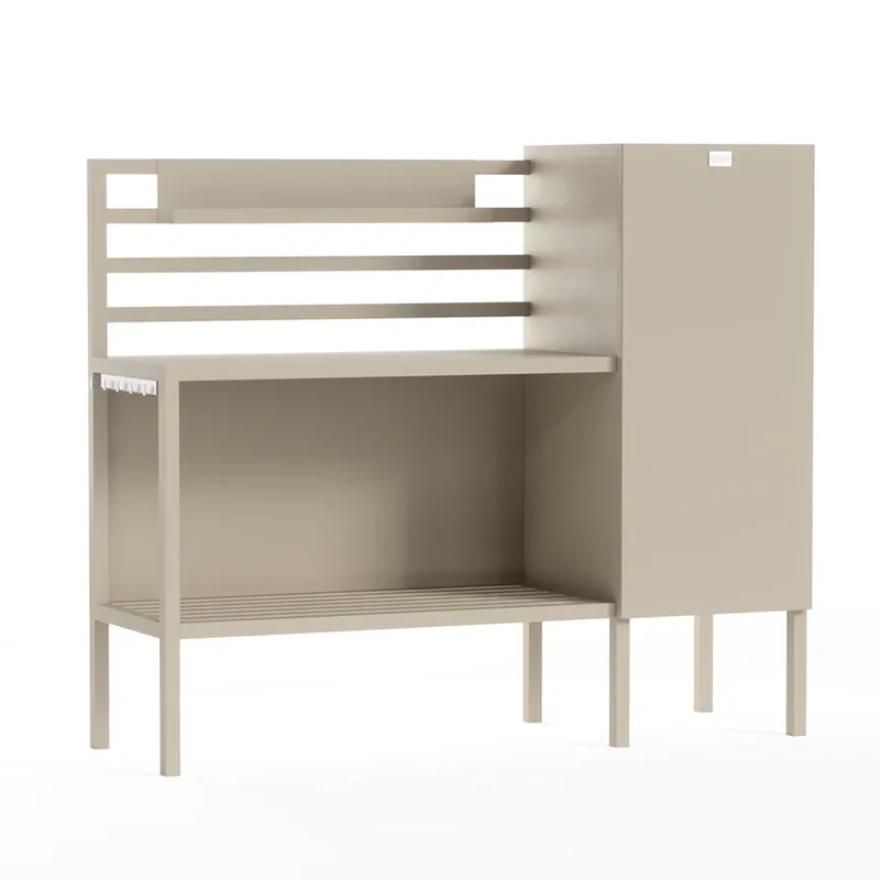 Armário de cozinha modular externo