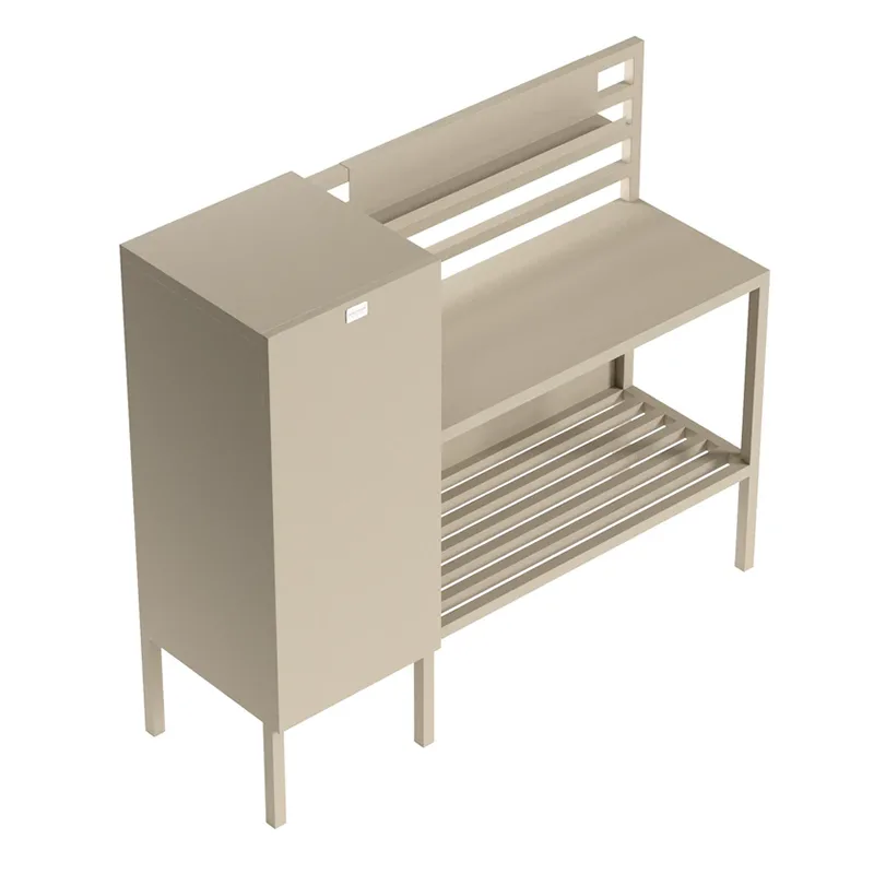 Armário de cozinha modular externo