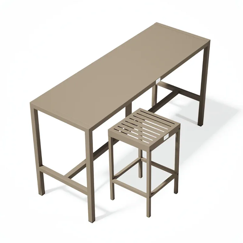 Mesa de bar ao ar livre