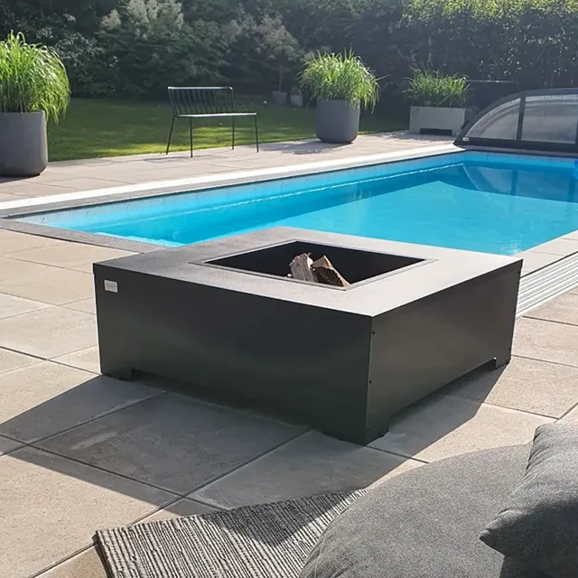 As características dos fogões ao ar livre.