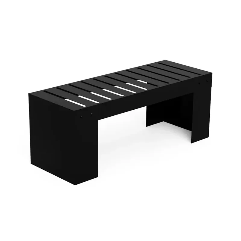 O banco externo Garden Black é a solução de assento mais durável para paisagens públicas e privadas de alto tráfego?