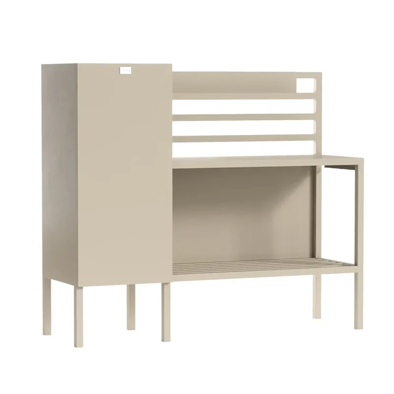 Armário de cozinha modular externo