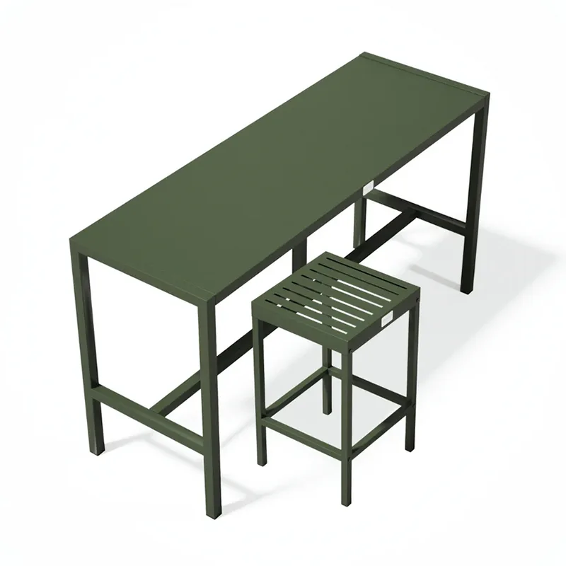Mesa de bar ao ar livre