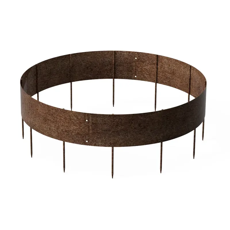 Esgrima de bordas de paisagem de jardim