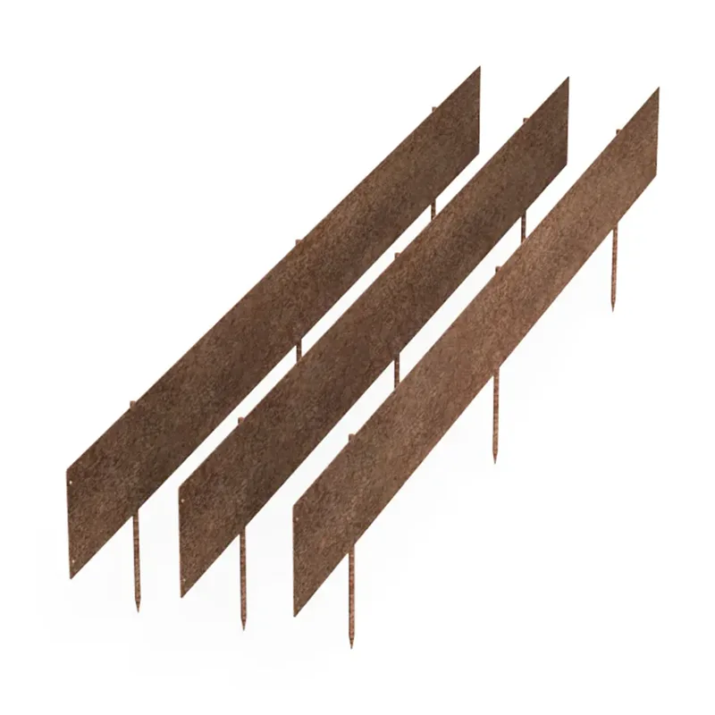 Cerca resistente às intempéries para jardim externo